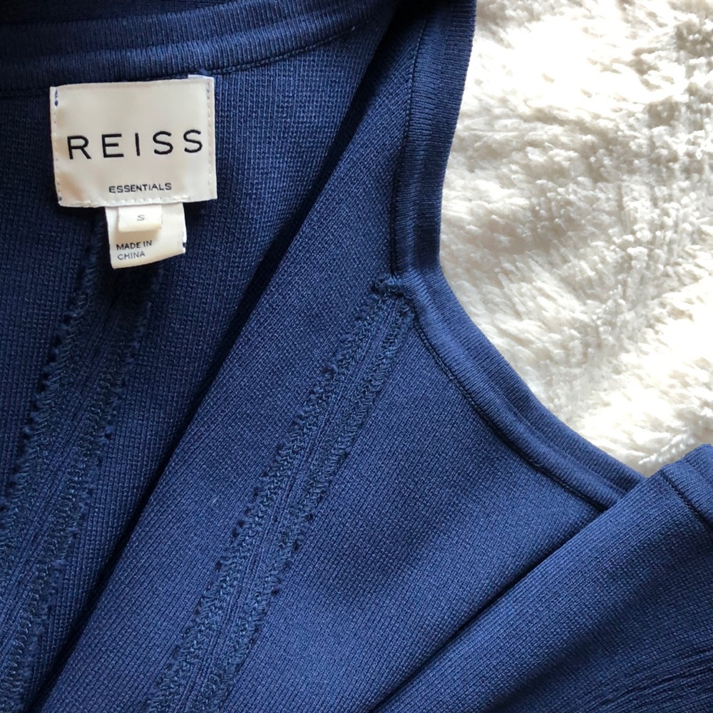 Beautiful Vintage Reiss Blue Dress - Picture 6 of 6